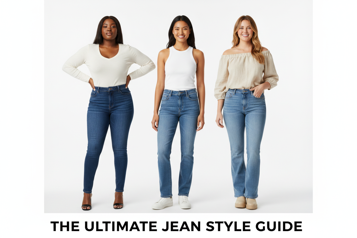 Skinny vs. Straight vs. Bootcut: Which Jean Style Suits You?