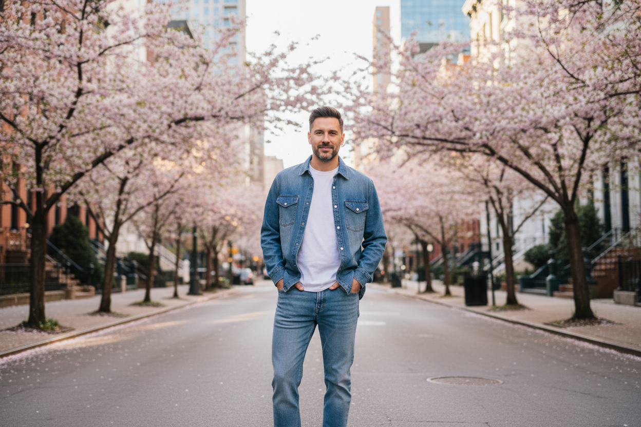 Spring Denim Refresh for Men: New Styles to Try This Season