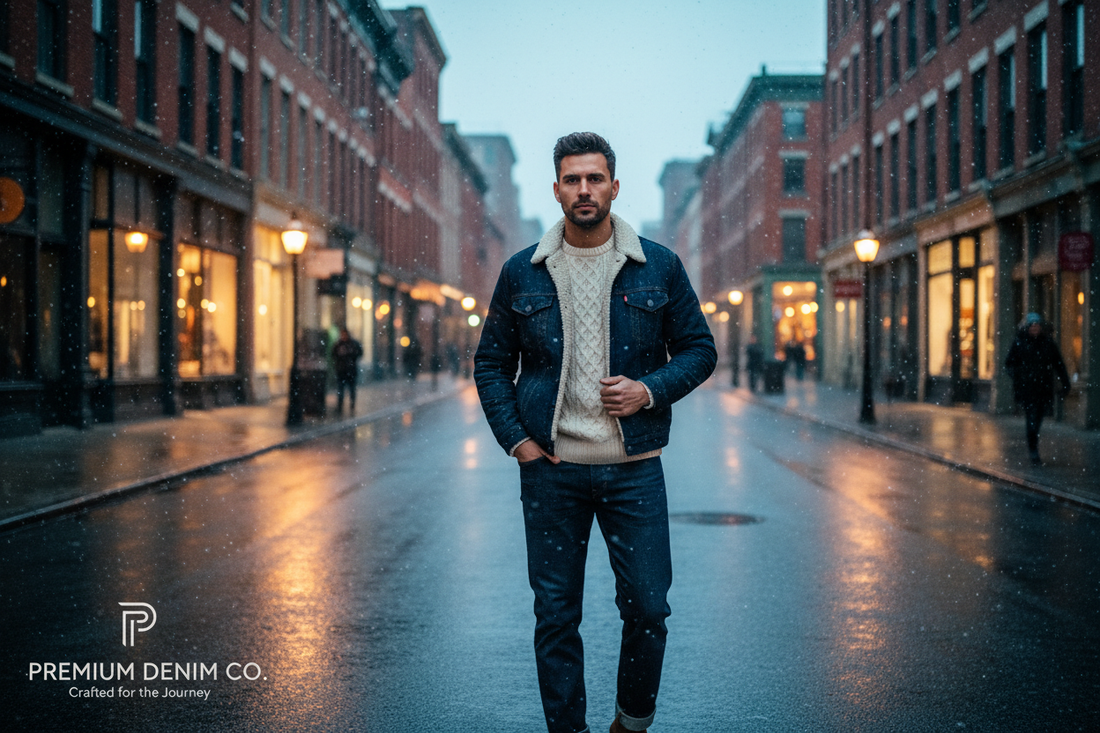 Winter Layering with Jeans for Men: Stay Warm and Stylish
