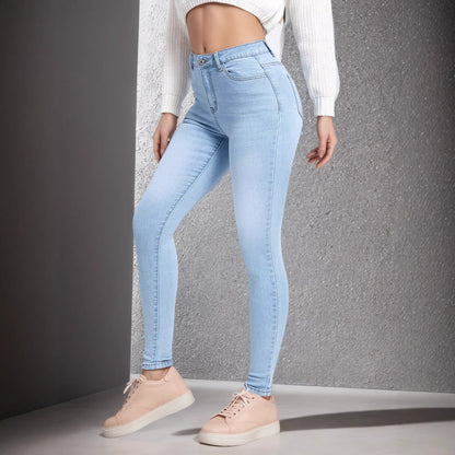 Contour High-Waist Skinny Jeans