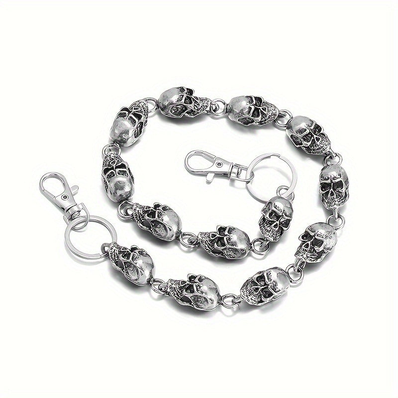 Skull Waist Chain & Bag Clip — Heavy Metal Shackle