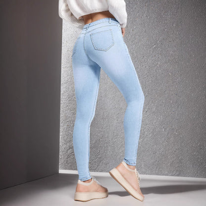 Contour High-Waist Skinny Jeans