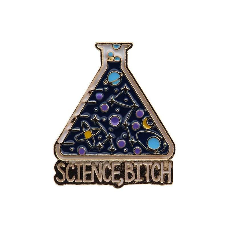 Decorative Denim Pin Badges