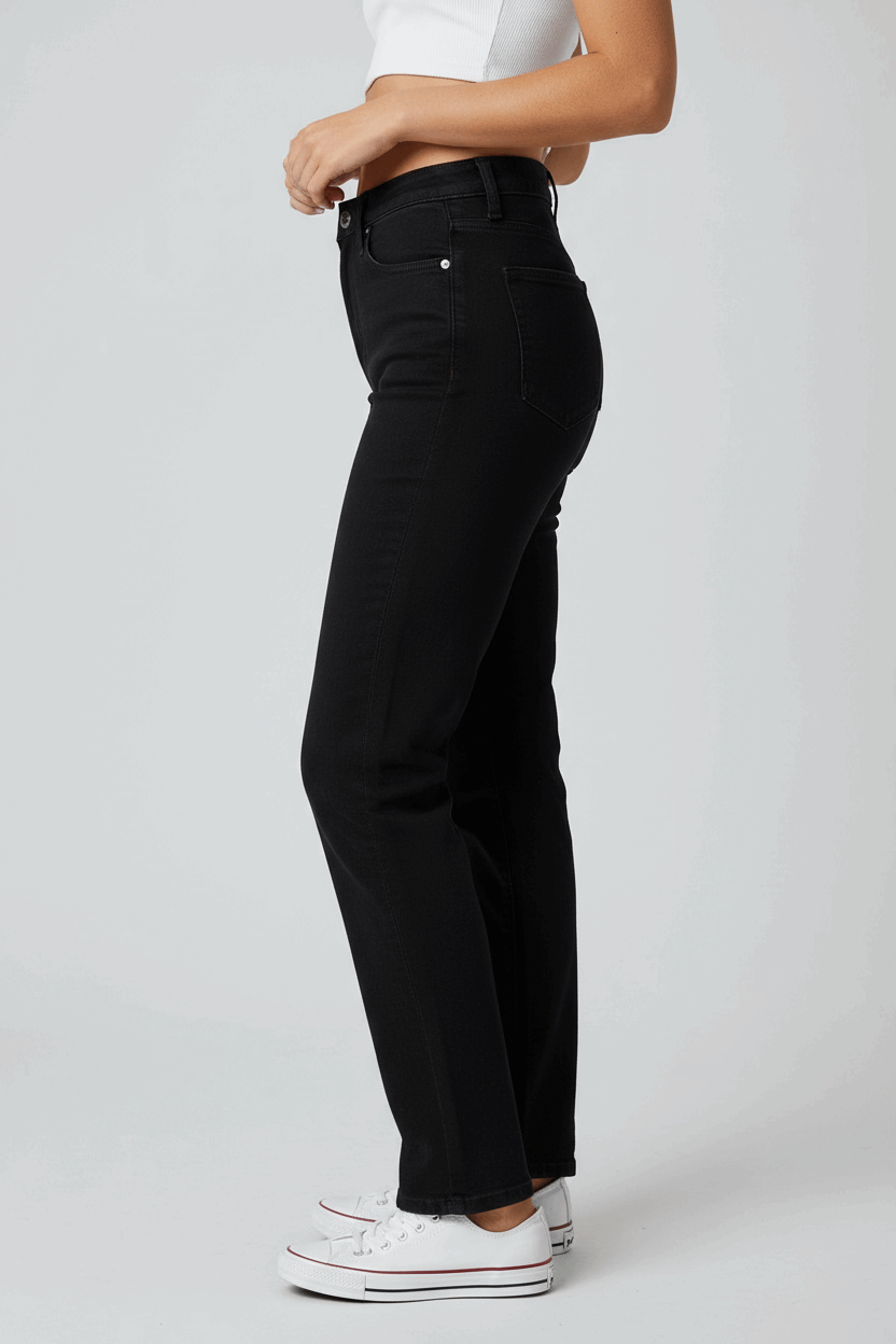 Black Jeans Side View