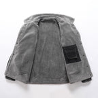 Thick Fleece-lined Denim Jacket