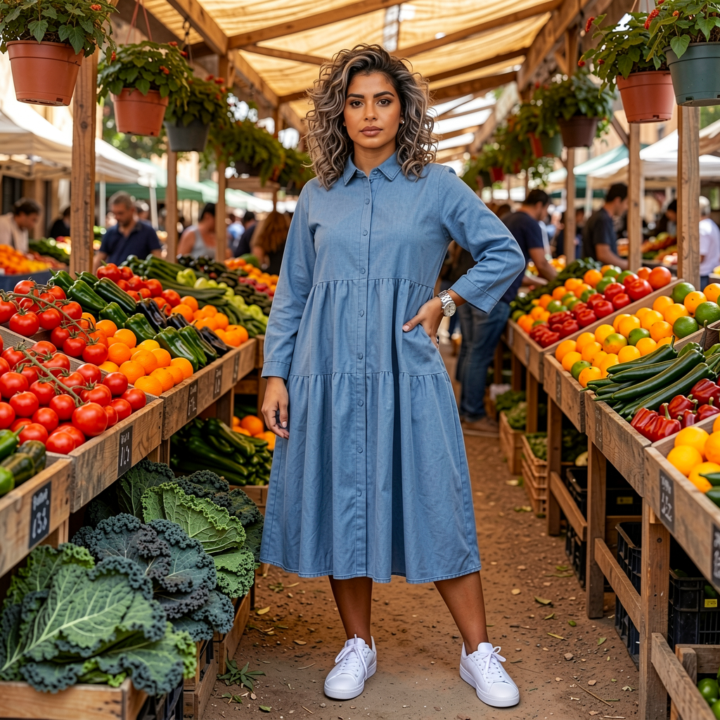 Jeanity Denim – Denim Swing Skirt Dress with Ruffles – JeanityDenimDenimSwingSkirtDresswithRufflesFront20260529090130png