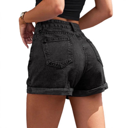 Jeanity Denim – Flattering High Rise Denim Shorts – JeanityDenimFlatteringHighRiseDenimShortsClose20260215122846jpg