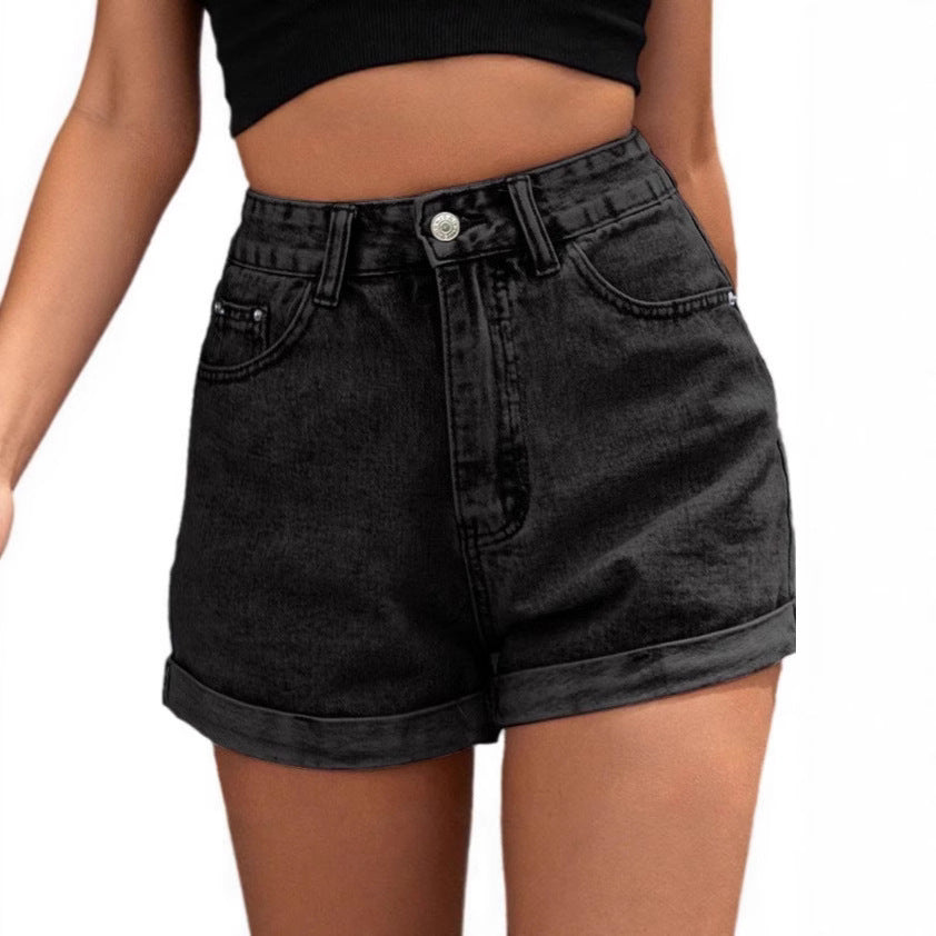 Jeanity Denim – Flattering High Rise Denim Shorts – JeanityDenimFlatteringHighRiseDenimShortsFlat20260215122844jpg