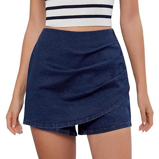 Jeanity Denim – High-Waisted Wrap Denim Skort – JeanityDenimHighWaistedWrapDenimSkortClose20260215122941jpg