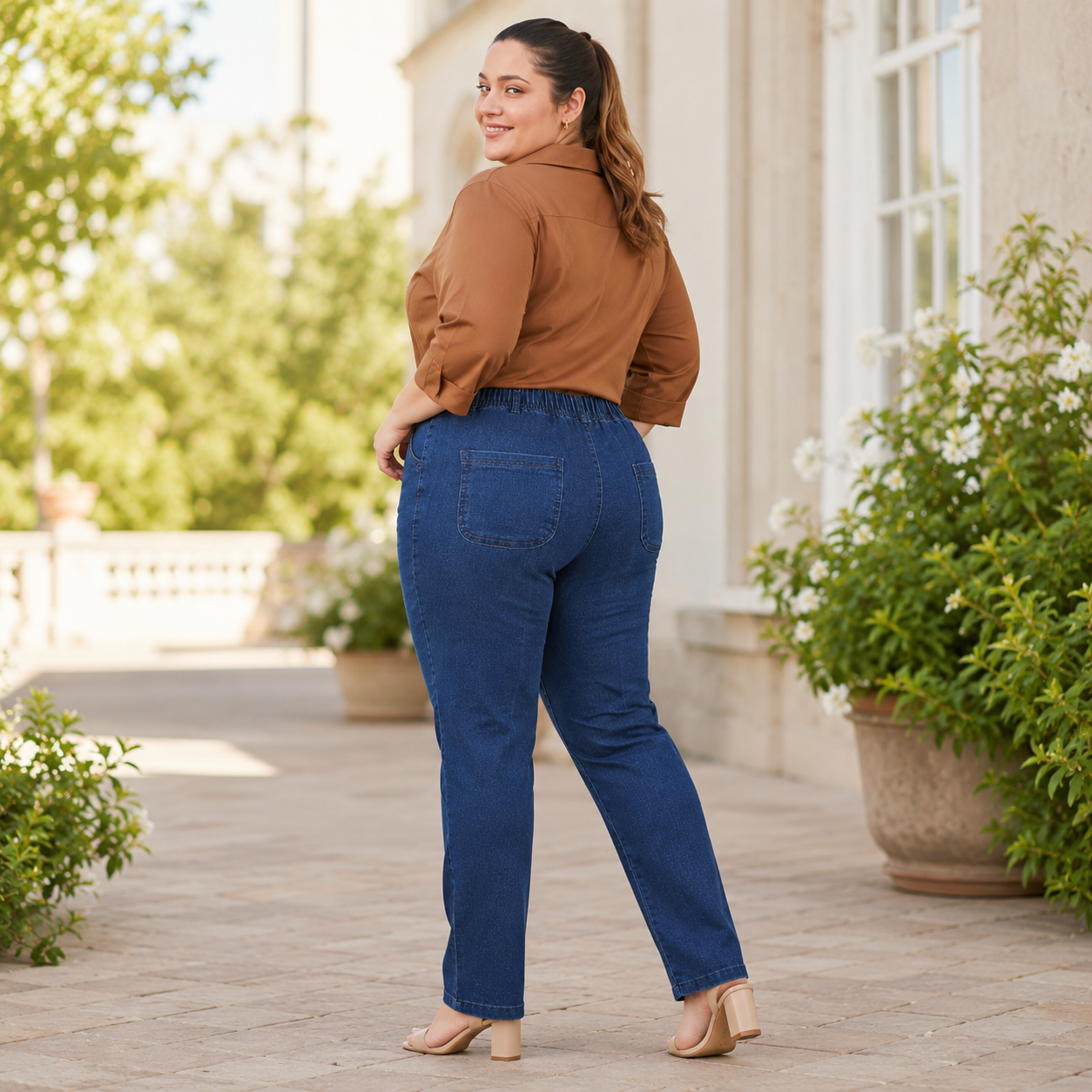Jeanity Denim – High Waist Stretch Plus Size Denim Jeans – JeanityDenimHighWaistStretchPlusSizeDenimJeansLifestyle20260513041504png