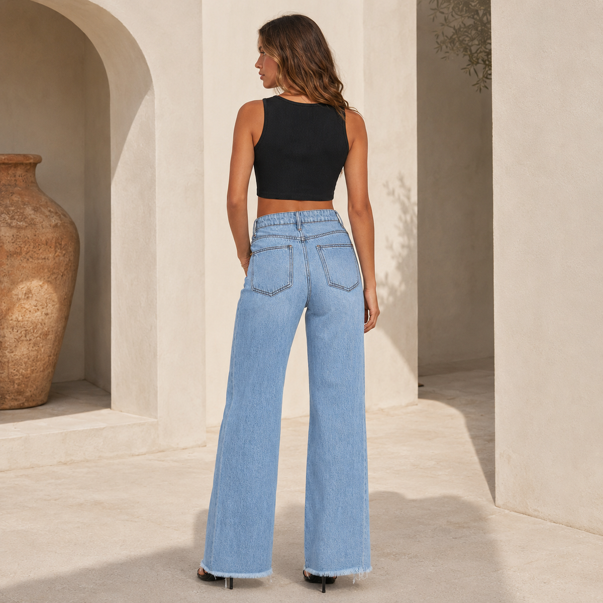 Jeanity Denim – High Waist Wide Leg Women's Denim Jeans – JeanityDenimHighWaistWideLegWomensDenimJeansView820260512153149png