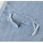 Jeanity Denim – Light Blue Ripped Jeans - High-Waisted Urban Style – JeanityDenimLightBlueRippedJeansHighWaistedUrbanStyleDetail20260215141547jpg