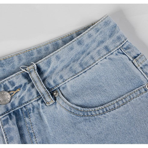 Jeanity Denim – Light Blue Ripped Jeans - High-Waisted Urban Style – JeanityDenimLightBlueRippedJeansHighWaistedUrbanStyleFlat20260215141549jpg