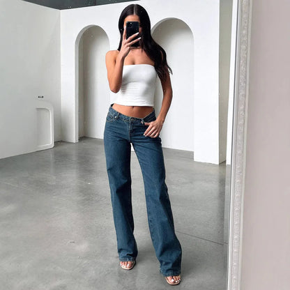 Jeanity Denim – Low Rise Straight Leg Jeans – JeanityDenimLowRiseStraightLegJeansBack20260412023343webp