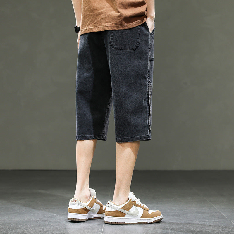 Jeanity Denim – Men's Casual Denim Jorts - Loose Fit Jean Shorts – JeanityDenimMensCasualDenimJortsLooseFitJeanShortsBack20260305135916jpg
