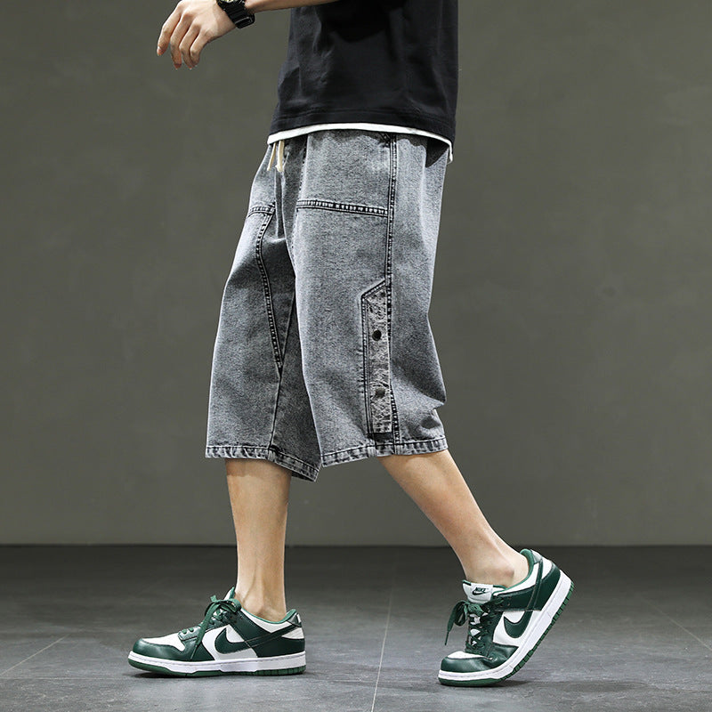 Jeanity Denim – Men's Casual Denim Jorts - Loose Fit Jean Shorts – JeanityDenimMensCasualDenimJortsLooseFitJeanShortsSide20260305135919jpg