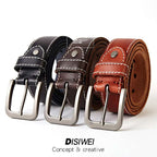 Jeanity Denim – Men's Casual Washed Leather Belt with Pin Buckle – JeanityDenimMensCasualWashedLeatherBeltwithPinBuckleMensCasualWashedLeatherBeltwithPinBuckle20260426131621jpg
