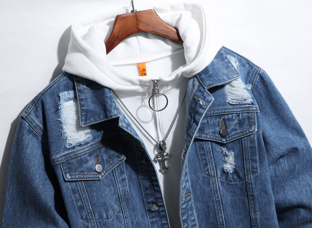 Jeanity Denim – Men's Classic Trend Denim Jacket – JeanityDenimMensClassicTrendDenimJacketDenimjacketwithdistresseddetailsonawhitebackground20260217032109jpg