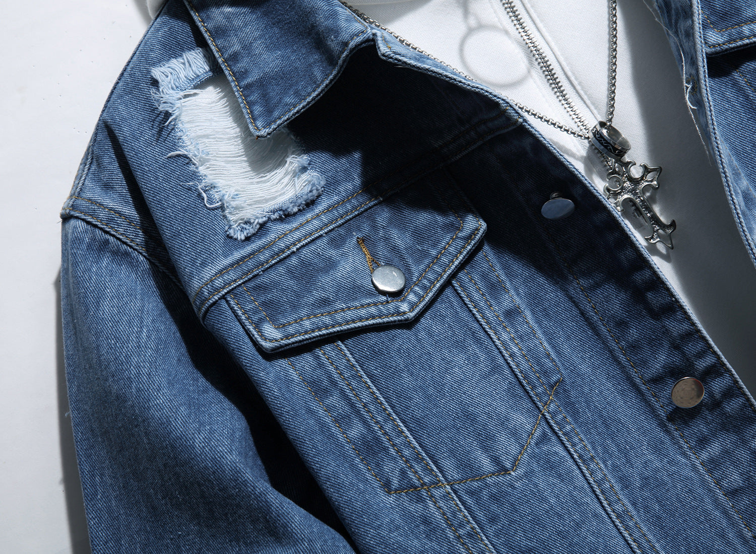 Jeanity Denim – Men's Classic Trend Denim Jacket – JeanityDenimMensClassicTrendDenimJacketSide20260217032110jpg