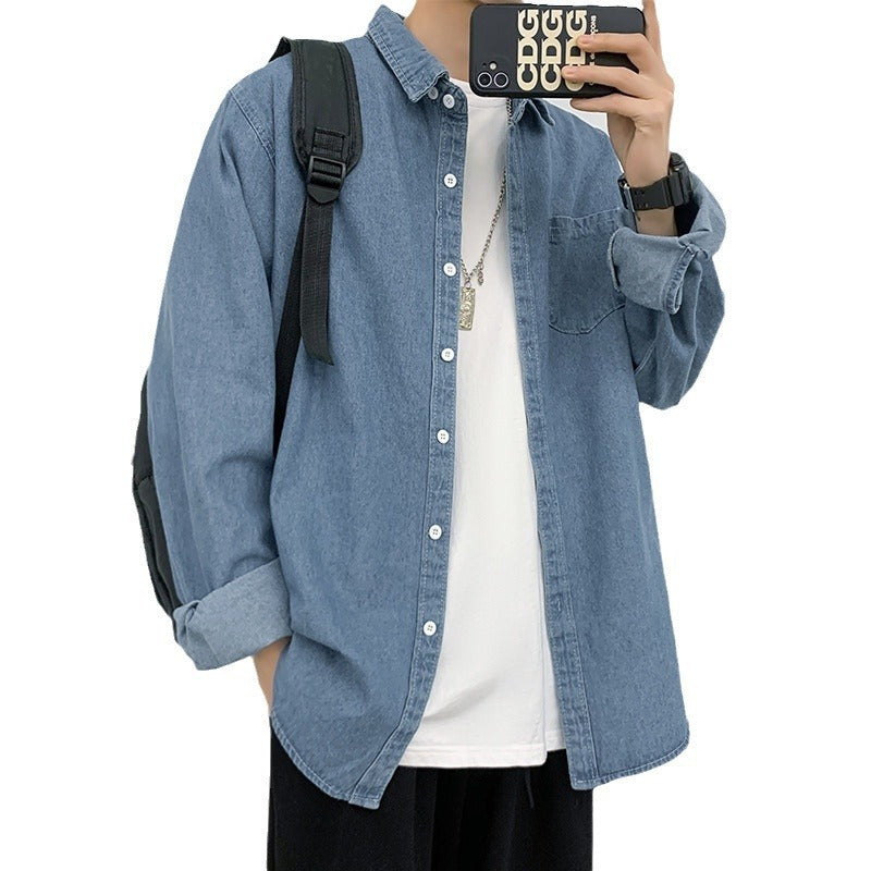 Jeanity Denim – Men's Denim Long-Sleeve Shirt – JeanityDenimMensDenimLongSleeveShirtBack20260216125438jpg