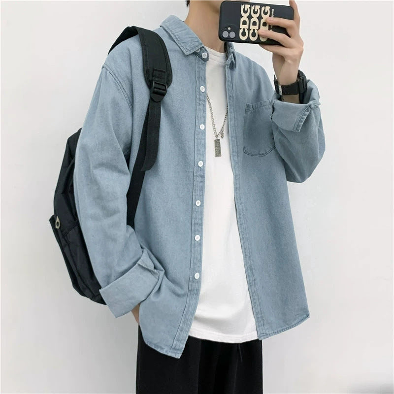 Jeanity Denim – Men's Denim Long-Sleeve Shirt – JeanityDenimMensDenimLongSleeveShirtFlat20260216125439jpg