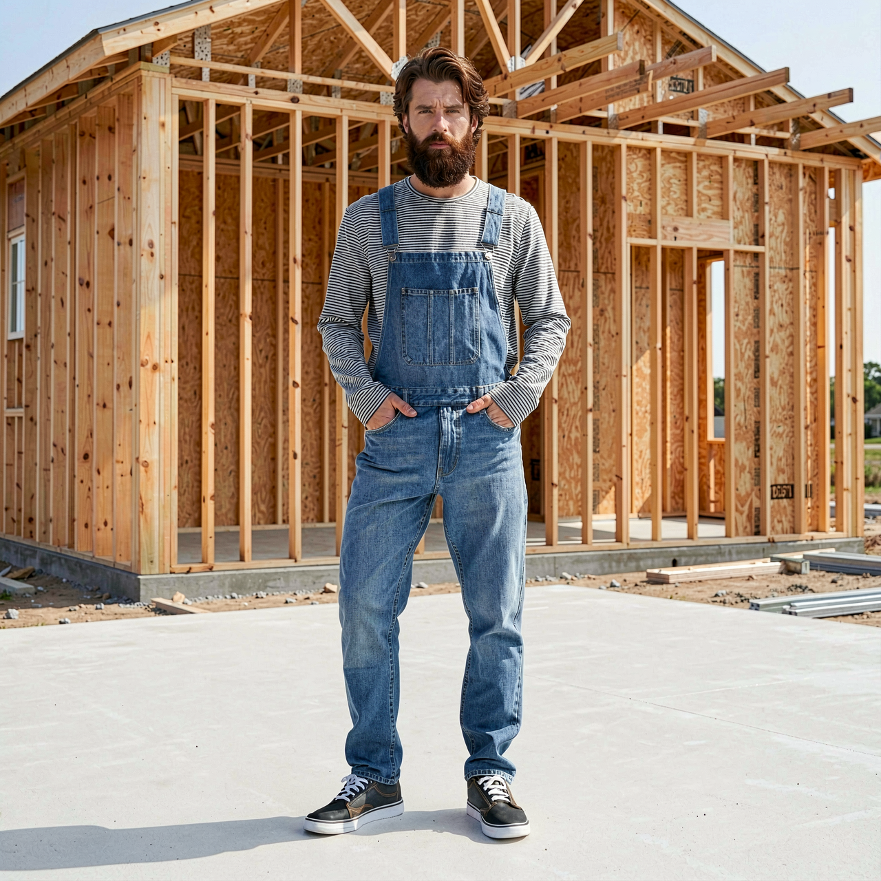 Jeanity Denim Men's Blue Overalls