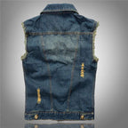 Jeanity Denim – Men's Distressed Denim Vest – JeanityDenimMensDistressedDenimVestMensWashedDenimVestwithPatchPockets20260426133230jpg