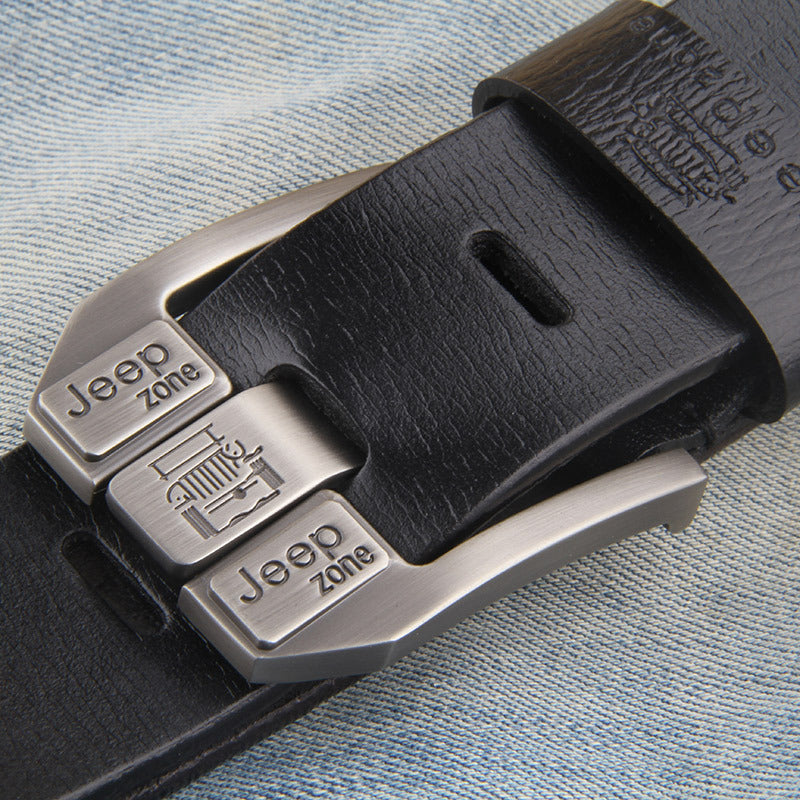 Jeanity Denim – Men's Everyday Pin Buckle Belt – JeanityDenimMensEverydayPinBuckleBeltClose20260311134511jpg