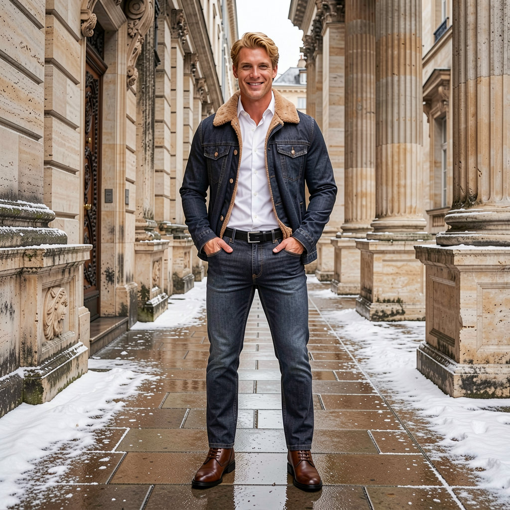 Jeanity Denim – Men's Fleece Lined Thick Winter Denim Jacket