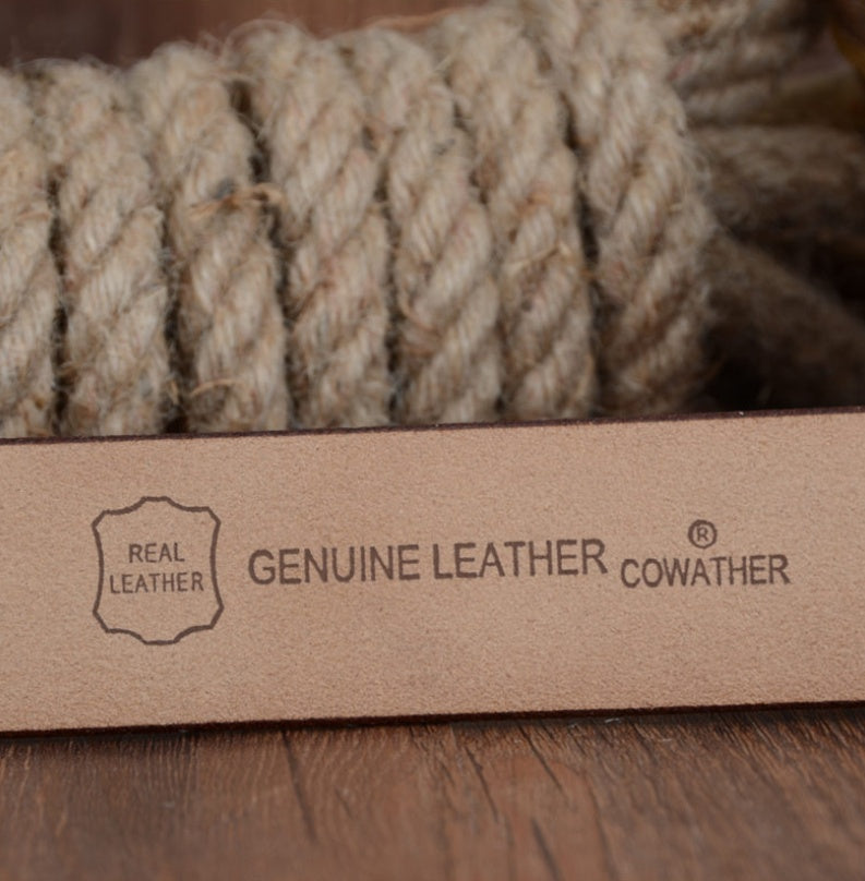 Jeanity Denim – Men's Genuine Cowhide Leather Belt – JeanityDenimMensGenuineCowhideLeatherBeltBack20260311134617jpg