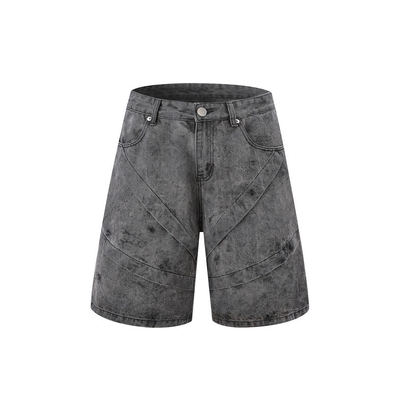 Jeanity Denim – Men's Gradient-Wash Denim Shirt & Shorts Set – JeanityDenimMensGradientWashDenimShirtShortsSetLifestyle20260216125555jpg