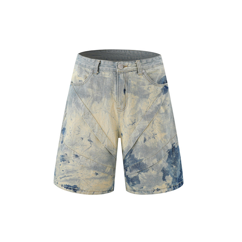 Jeanity Denim – Men's Gradient-Wash Denim Shirt & Shorts Set – JeanityDenimMensGradientWashDenimShirtShortsSetView1120260216125600jpg