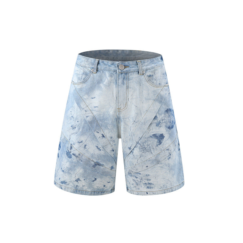 Jeanity Denim – Men's Gradient-Wash Denim Shirt & Shorts Set – JeanityDenimMensGradientWashDenimShirtShortsSetView920260216125600jpg
