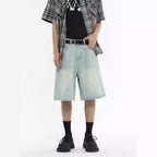 Jeanity Denim – Men's Loose-Fit Denim Shorts – JeanityDenimMensLooseFitDenimShortsBack20260221131327jpg