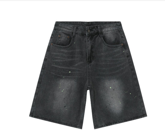 Jeanity Denim – Men's Loose-Fit Denim Shorts – JeanityDenimMensLooseFitDenimShortsClose20260221131332jpg