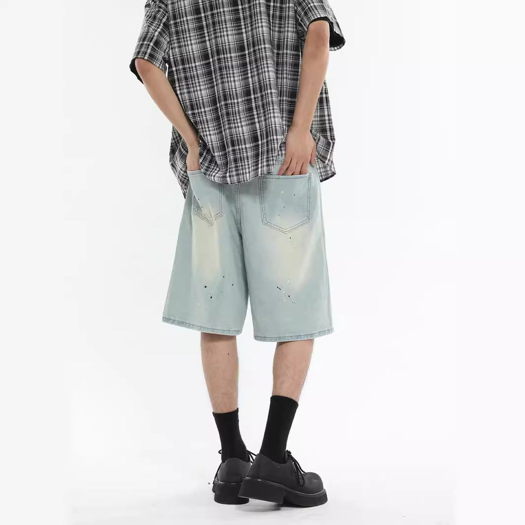 Jeanity Denim – Men's Loose-Fit Denim Shorts – JeanityDenimMensLooseFitDenimShortsSide20260221131328jpg