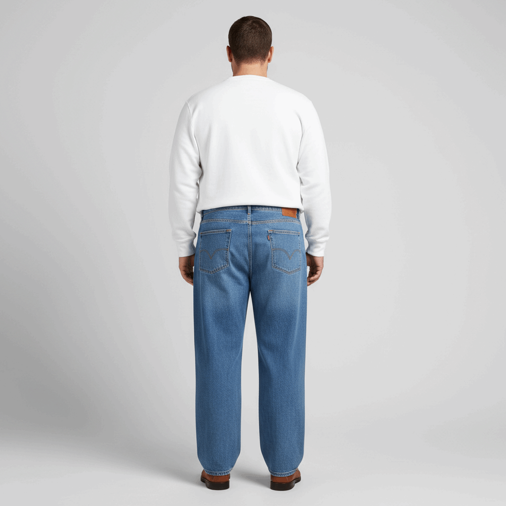 Jeanity Denim – Men's Loose Fit Wide Leg Denim Jeans | Plus Size – JeanityDenimMensLooseFitWideLegDenimJeansPlusSizeBackViewPlusSizeMensJeans20260426125658png