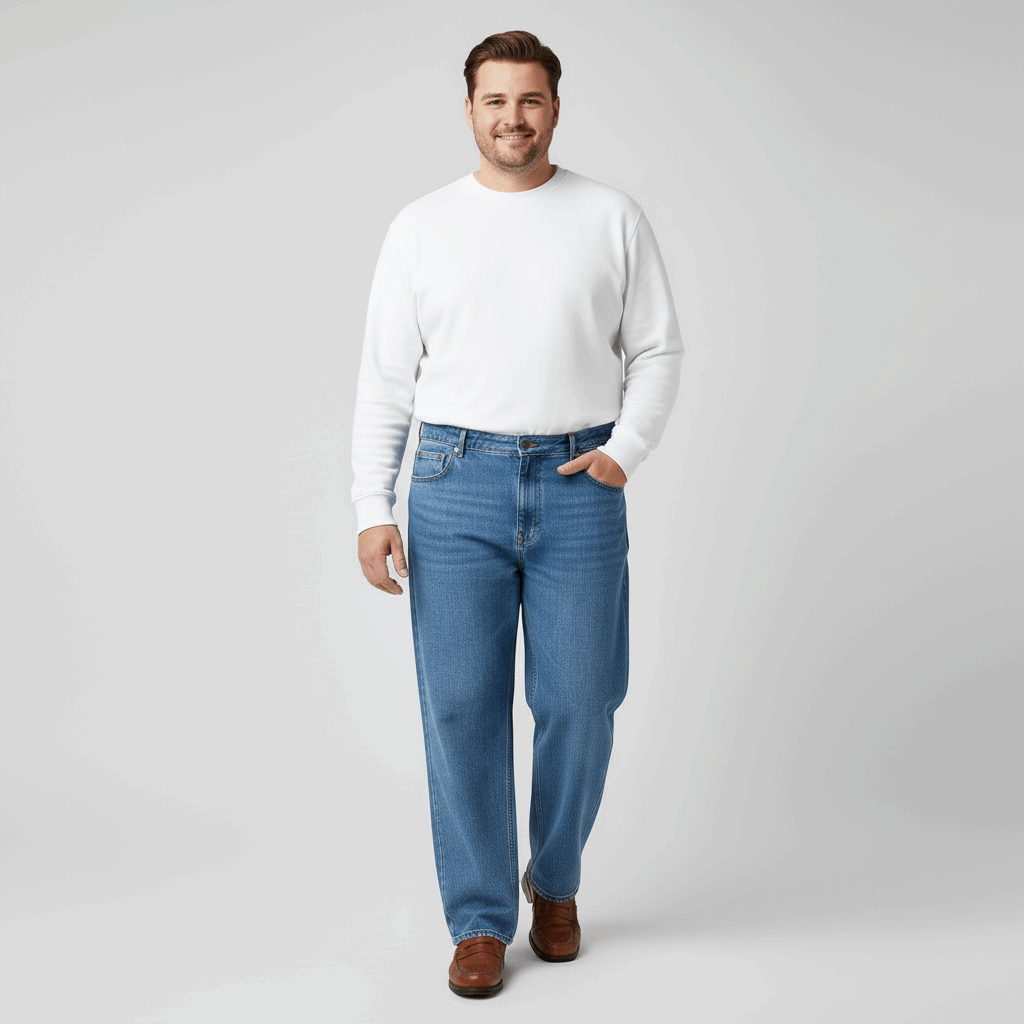 Jeanity Denim – Men's Loose Fit Wide Leg Denim Jeans | Plus Size – JeanityDenimMensLooseFitWideLegDenimJeansPlusSizeCasualFrontViewPlusSizeMensJeans20260426125629png