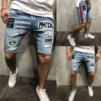 Jeanity Denim – Men's Mid-Waist Ripped Denim Shorts - Loose Straight Fit – JeanityDenimMensMidWaistRippedDenimShortsLooseStraightFitBack20260215145223jpg
