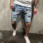 Jeanity Denim – Men's Mid-Waist Ripped Denim Shorts - Loose Straight Fit – JeanityDenimMensMidWaistRippedDenimShortsLooseStraightFitLifestyle20260215145228jpg