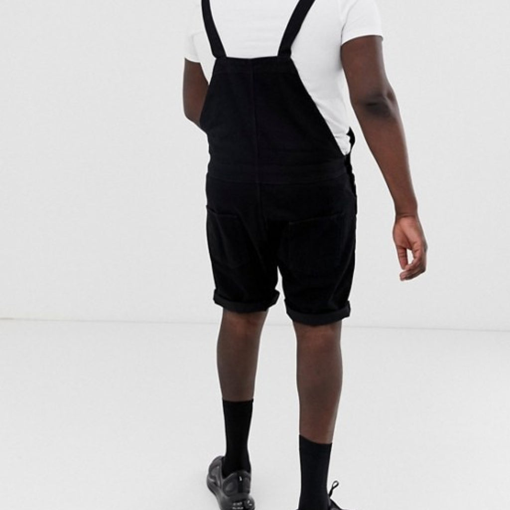 Jeanity Denim – Men's Retro Black Denim Bib Overalls – JeanityDenimMensRetroBlackDenimBibOverallsBack20260221131219jpg