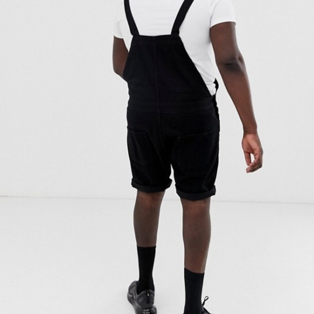 Jeanity Denim – Men's Retro Black Denim Bib Overalls – JeanityDenimMensRetroBlackDenimBibOverallsBack20260221131219jpg
