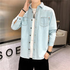 Jeanity Denim – Men's Sand-Washed Denim Shirt - Slim Fit – JeanityDenimMensSandWashedDenimShirtSlimFitLifestyle20260216125515jpg