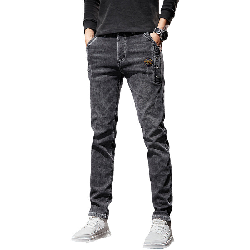 Jeanity Denim – Men's Skinny Denim Jeans - Korean Style Casual Pants – JeanityDenimMensSkinnyDenimJeansKoreanStyleCasualPantsFlat20260215145509jpg