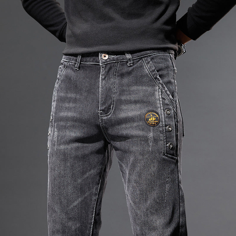 Jeanity Denim – Men's Skinny Denim Jeans - Korean Style Casual Pants – JeanityDenimMensSkinnyDenimJeansKoreanStyleCasualPantsView820260215145510jpg