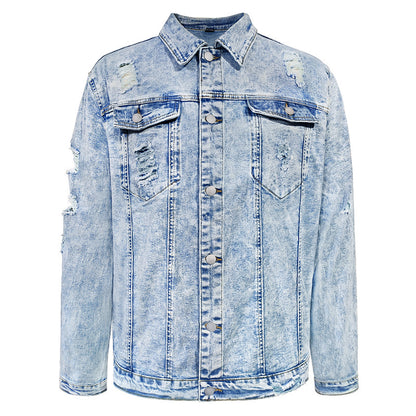 Jeanity Denim – Men's Slim Fit Denim Jacket - Blue – JeanityDenimMensSlimFitDenimJacketBlueSide20260216125628jpg
