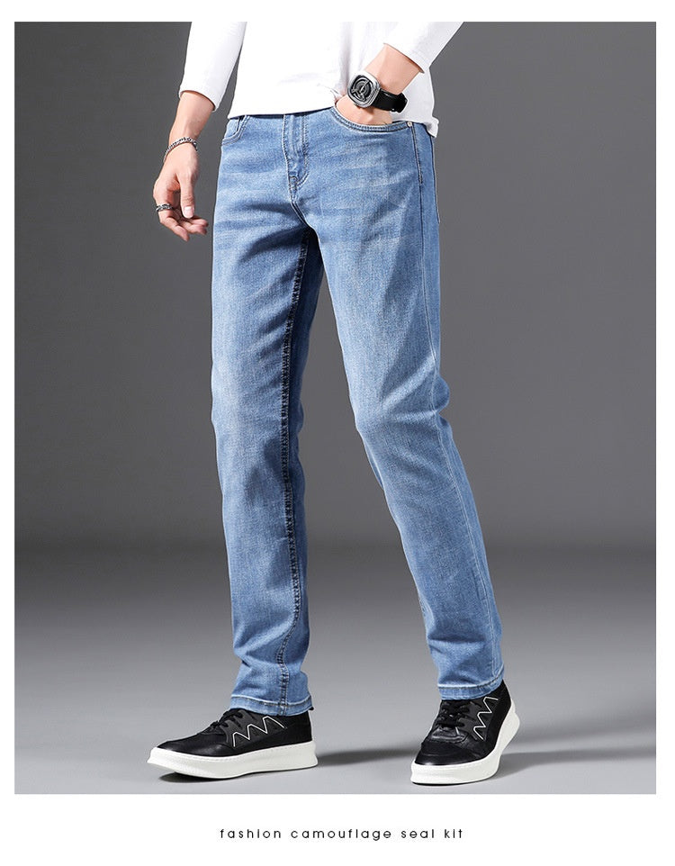 Jeanity Denim – Men's Slim Fit Straight Leg Denim Jeans – JeanityDenimMensSlimFitStraightLegDenimJeansLifestyle20260420114917jpg