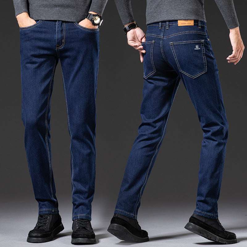 Jeanity Denim – Men's Slim Fit Straight Leg Denim Jeans – JeanityDenimMensSlimFitStraightLegDenimJeansTwoviewsofbluejeansonagraybackground20260426131032jpg