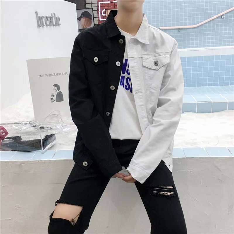 Jeanity Denim – Men's Two-Tone Denim Jacket – JeanityDenimMensTwoToneDenimJacketFlat20260217030952jpg