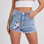 Jeanity Denim – Mid-Rise Straight-Leg Denim Shorts - Cropped Cotton – JeanityDenimMidRiseStraightLegDenimShortsCroppedCottonLifestyle20260215122913jpg